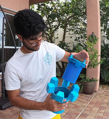 Miniatura 4 de Xtreme el limpiador automático de superficies de piscina, desnatador de piscina clarificador, desnatador de succión para piscinas