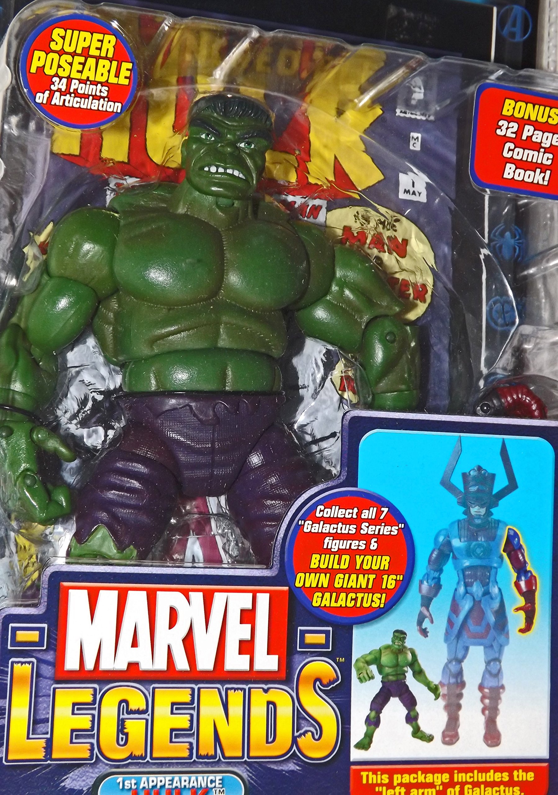 Hulk figurine Marvel Legends Retro Collection Series Hasbro 10 cm - Kingdom Figurine
