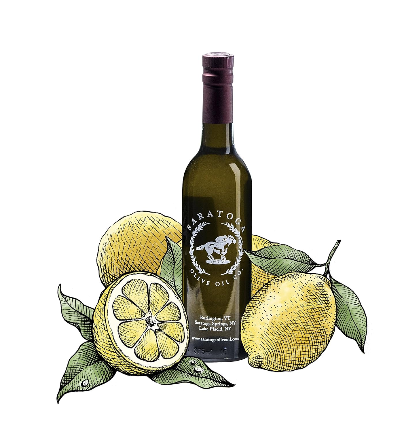 Saratoga Olive Oil Company Sicilian Lemon White Balsamic