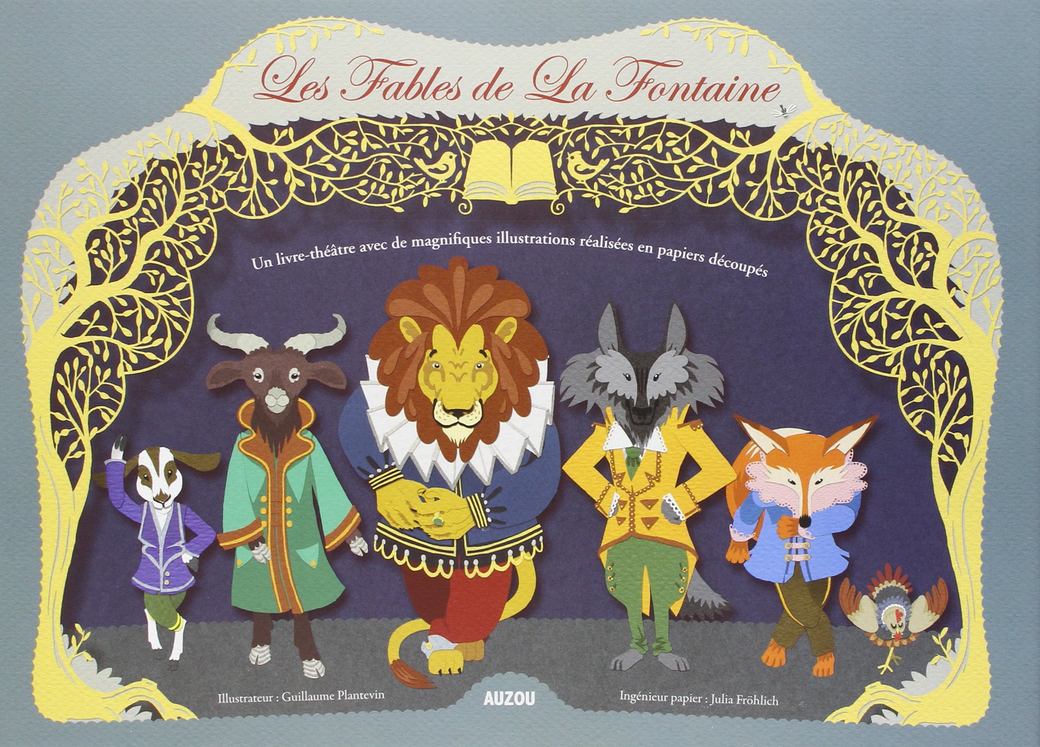 LES FABLES DE LA FONTAINE - EDITION LIMITEE (COLL. PAPIERS DECOUPES)