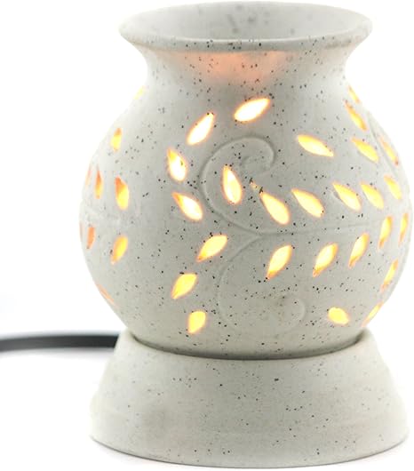 Amazon Co Jp Karguzzari セラミック 電気 アロマ オイルバーナーコード オイルウォーマー 有線 アロマディフューザー エッセンシャルオイル ディフューザー アロマセラピー ランプ エレクトリック マキ Ocer 95 ホワイト Krz Ocer 95wd ドラッグストア