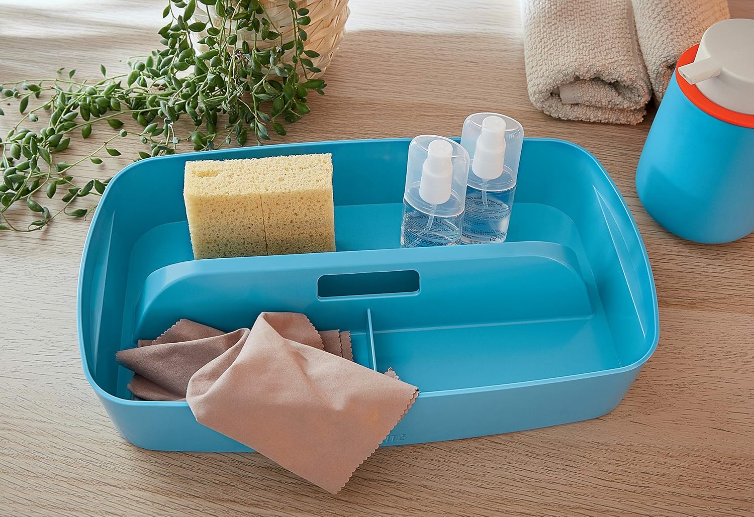 Leitz Storage Box, Soft Blue, 307 x 56 x 181 mm