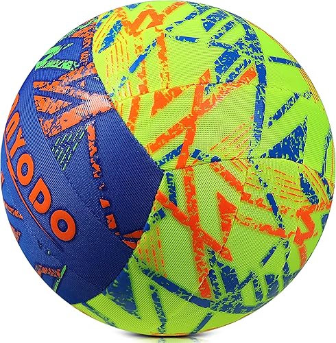 Miniatura 3 de YANYODO Swimming Pool Waterproof Beach Volleyball, Soft Indoor Outdoor Size 5 Volleyball with Pump for Teenagers Adults Swimming Pool Beach Games to