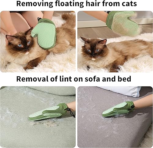 Miniatura 3 de Kit de aseo para gatos, cortaúñas para cabello enmarañado, afeitadora inalámbrica para cabello largo, recortadora de patas de bajo ruido,