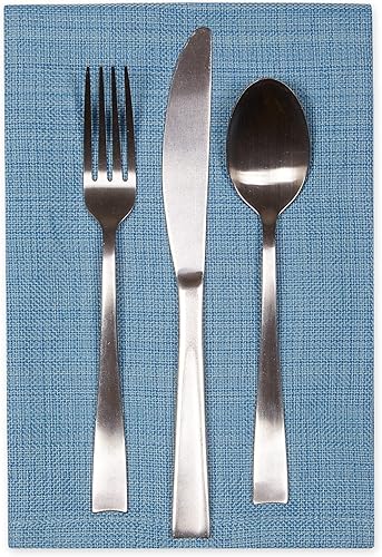 Vista 196 de DII - Colección de mesa jaspeado, camino de mesa, 13x72, rojo tango Tango Rojo