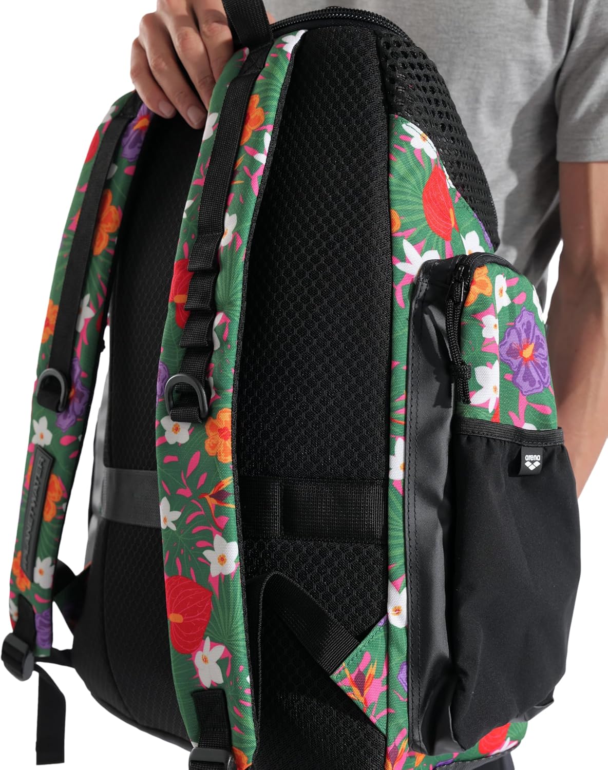 ARENA One Go Backpack 45 Liters Swimmer Athlete Daypack Large Size Equipment Swim Bag - Image 8