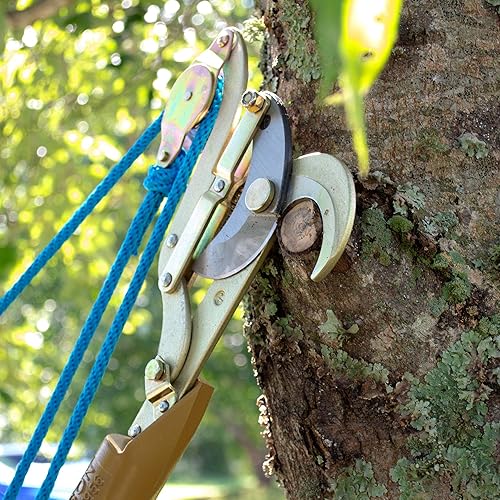 Miniatura 2 de Jameson JA-34DP-PKG Kit de podadora de doble polea de corte lateral de gran boca para árboles