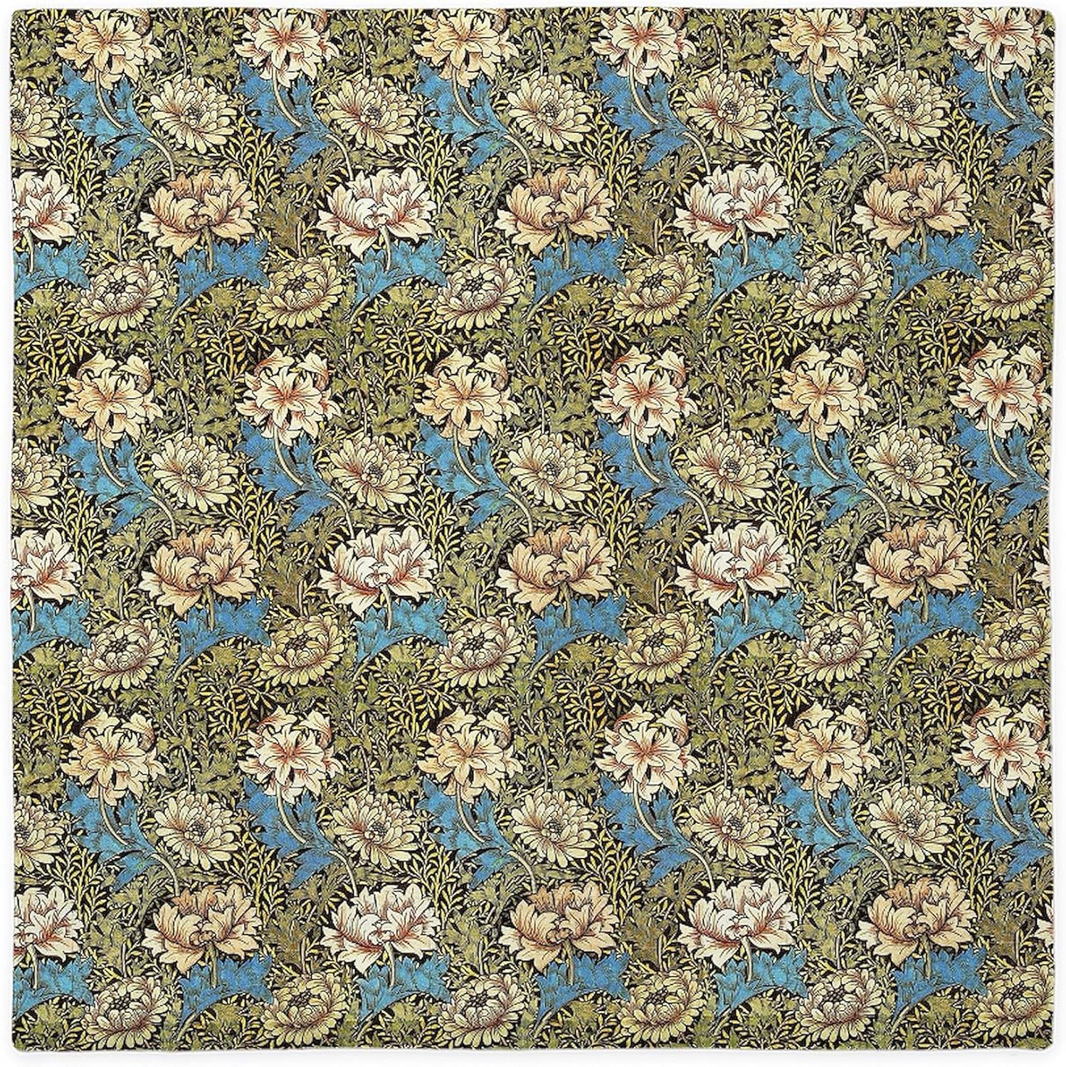 CafePress William Morris Chrysanthemum Pattern Queen Duvet Cover Queen Duvet Cover, Printed Comforter Cover, Unique Bedding