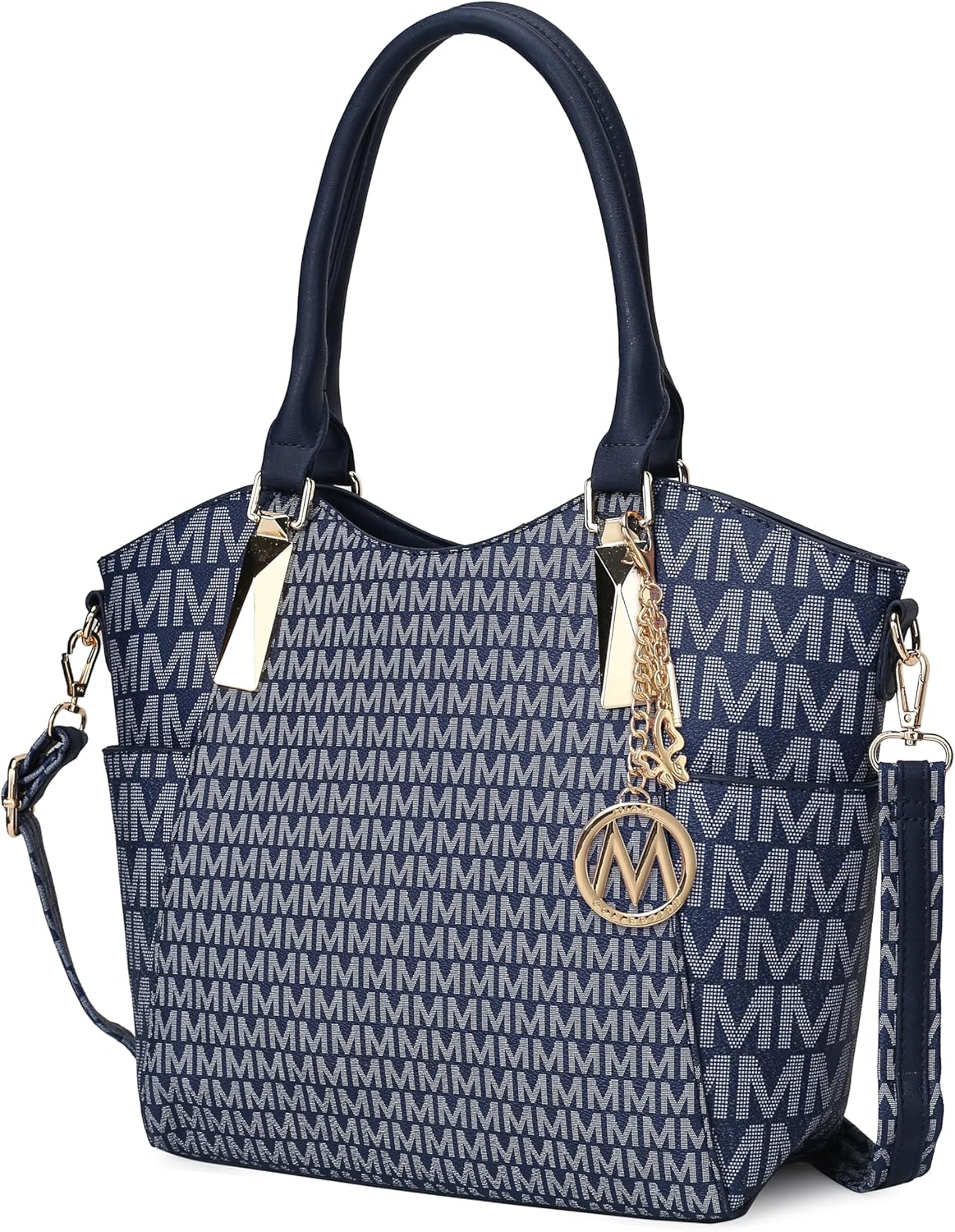 MKF Collection Tote Bag for Women Vegan Leather Shoulder Bag  Top-Handle Purse, Ladies Handbag by Mia K