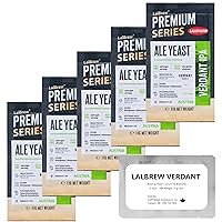 Vista 6 de LalBrew Verdant IPA Brewing Levadura (paquete de 2) - Hacer cerveza en casa - 0.39 oz Sachets - Saccharomyces cerevisiae - Vendido por CAPYBARA