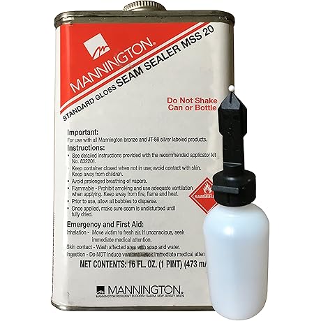 Mannington Flooring Gloss Vinyl Flooring Seam Sealer Kit