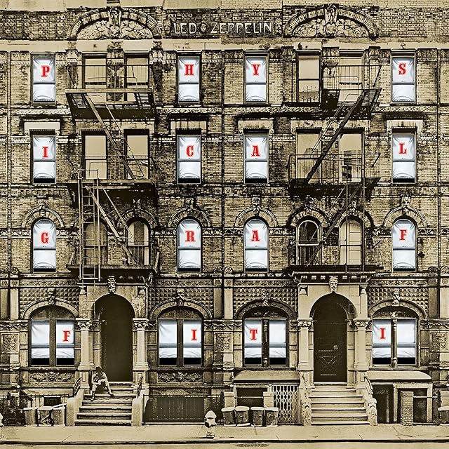 Physical Graffiti por Led Zeppelin, capa do álbum