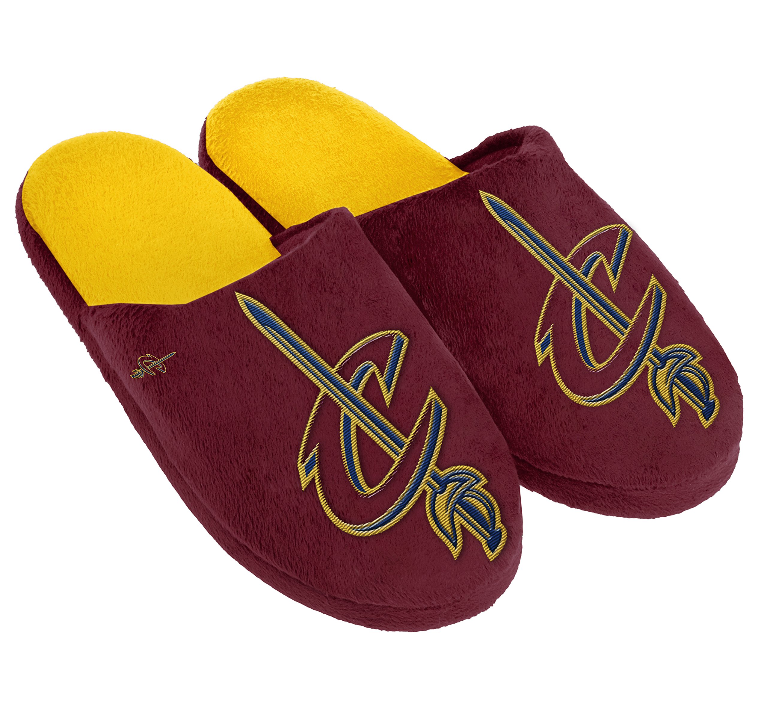 FOCO Cleveland Cavaliers 2011 Big Logo Slipper Tpr Sole Small