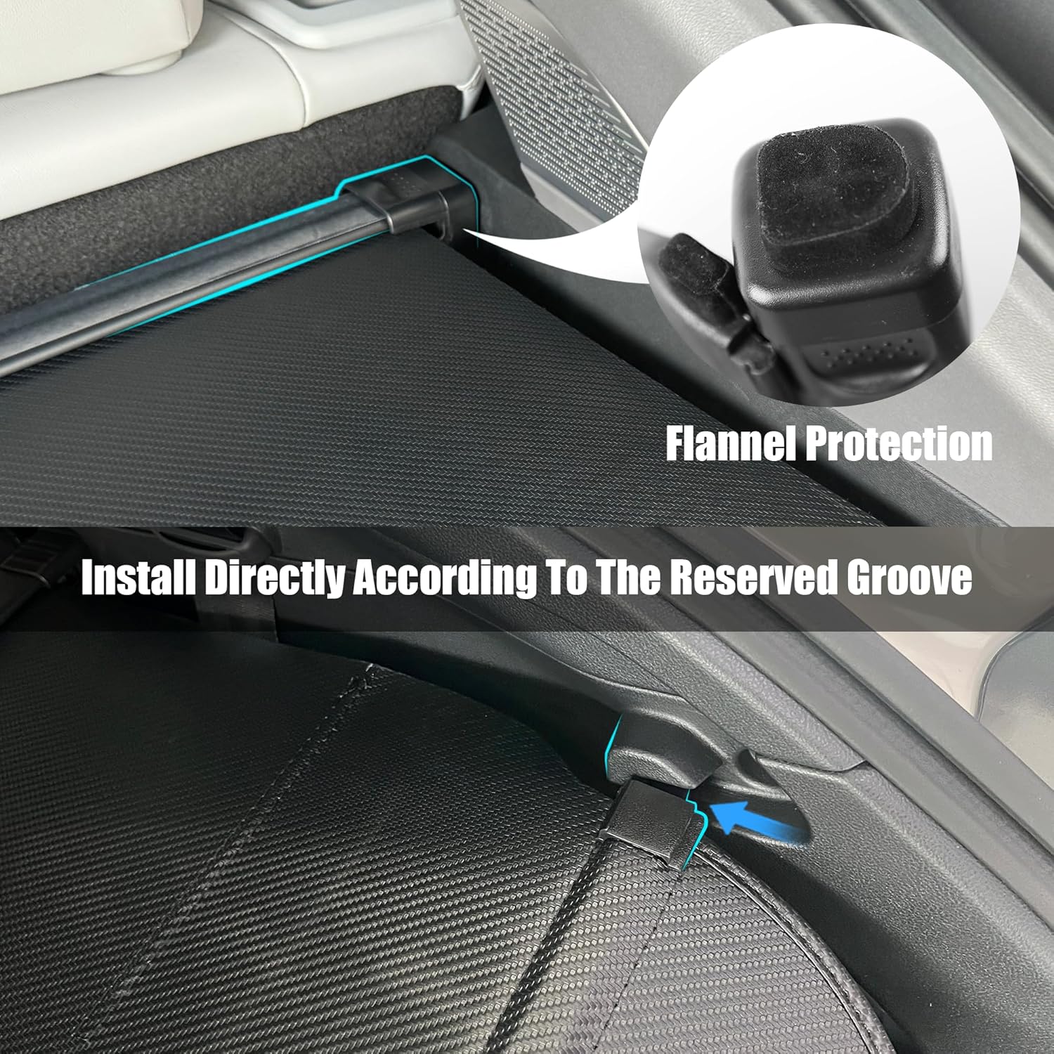 Retractable Cargo Cover for 2026 2025 2024 Subaru Crosstrek, Rear Trunk Cover Compatible with Subaru Crosstrek 2024-2026 Security Shielding Shade No Gap Car Accessory Black, Carbon Fiber