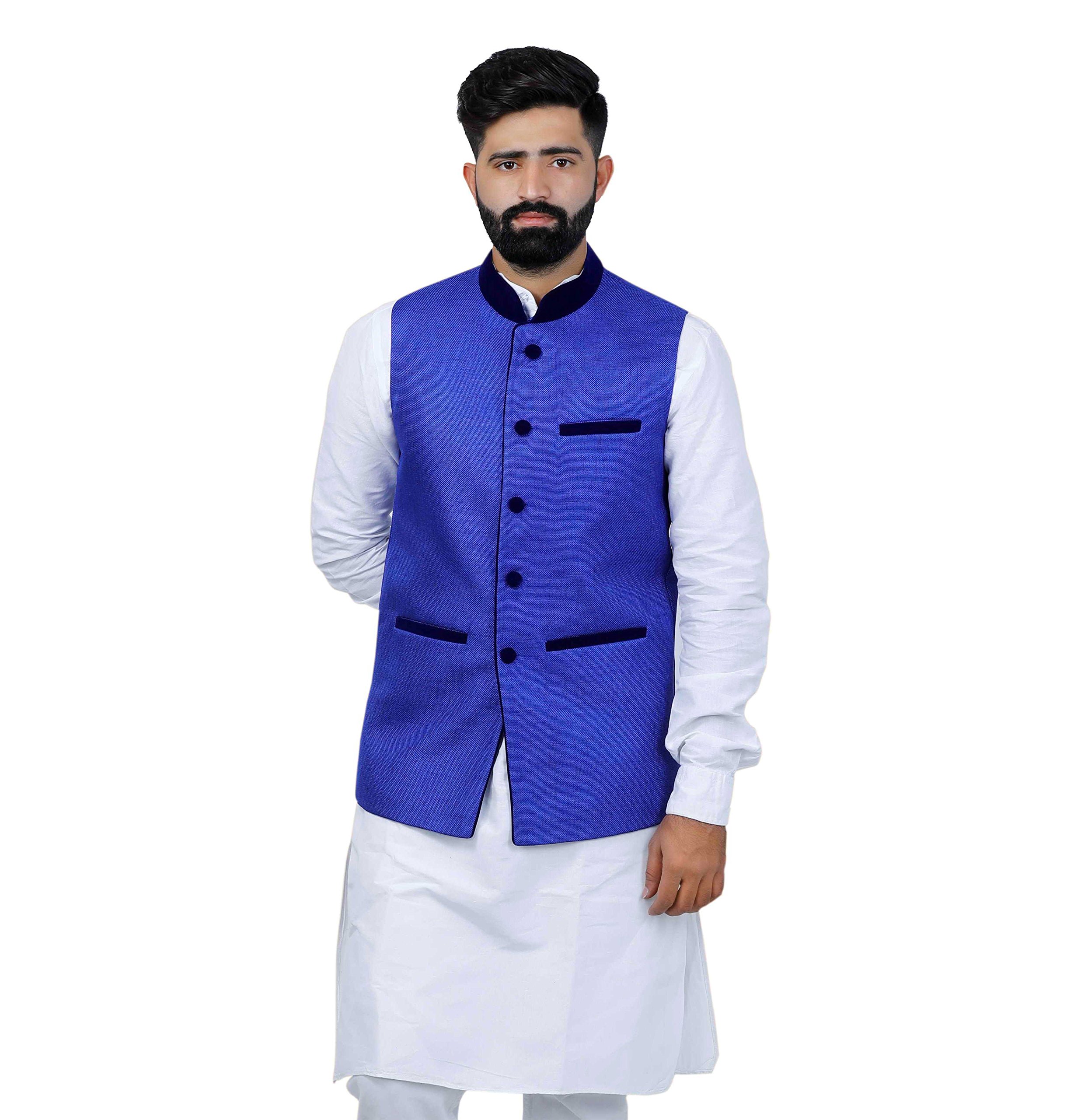 veera paridhaan Solid Nehru Jacket-picture-22