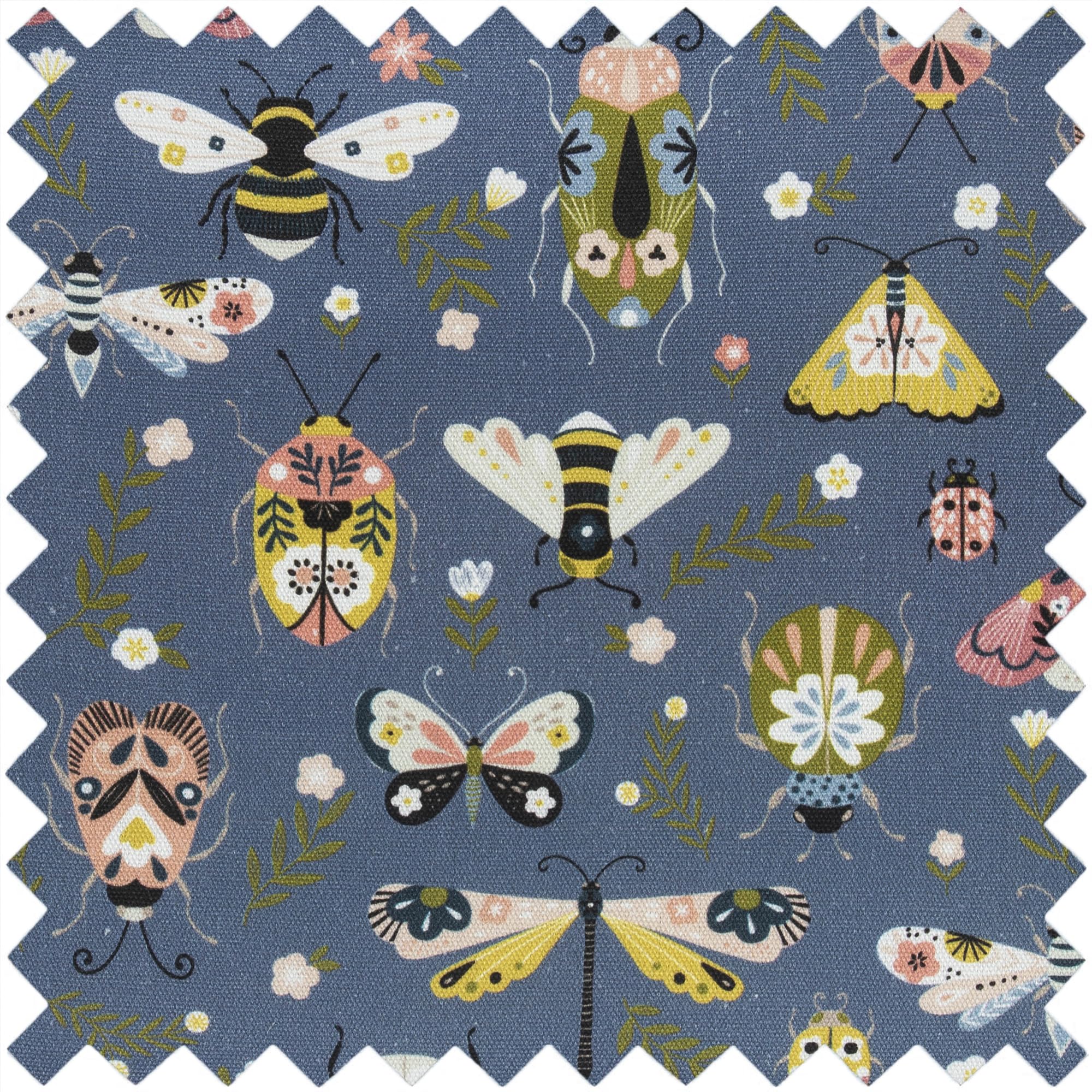 Hobby Gift Exclusif Grande boîte de rangement pour travaux manuels à double couvercle, 25 x 25 x 17 cm, Mini bêtes, insectes, petites créatures, MRLTLEƚ