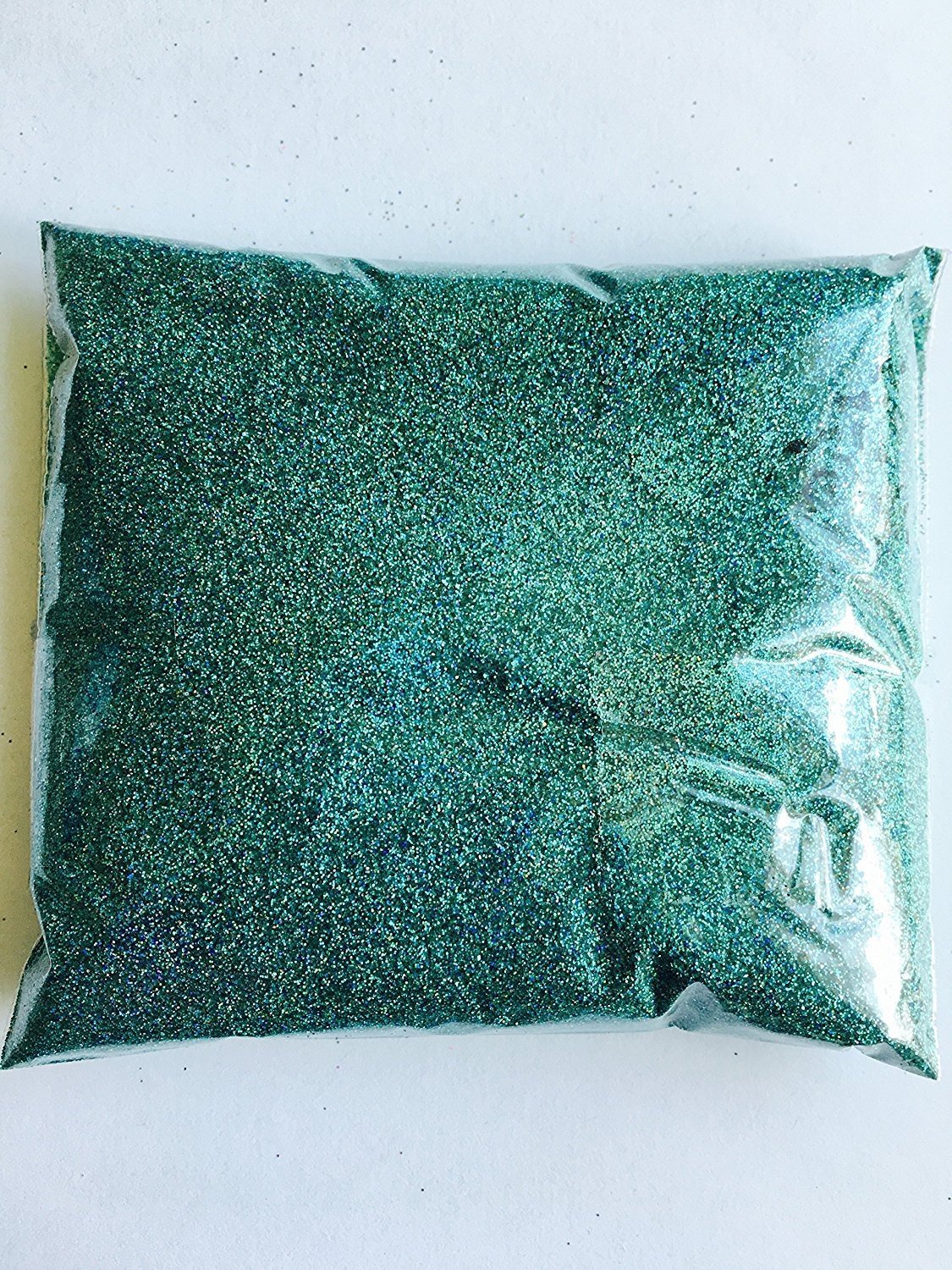 Just Crystals Green 100G Holographic Blue Metallic Florist Wine Fairy Glass Craft Nail Art Dust