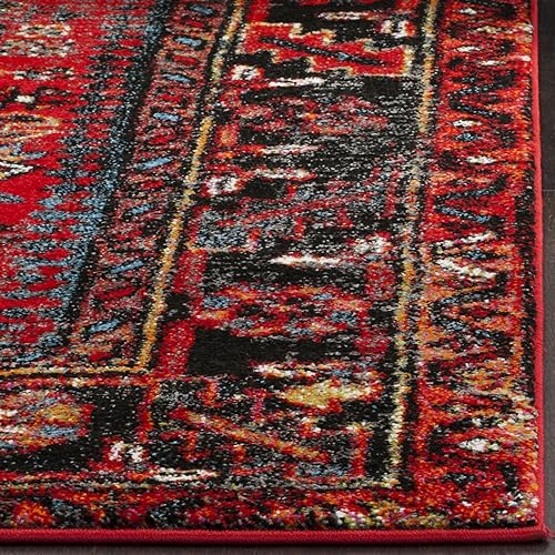 Miniatura 3 de SAFAVIEH Vintage Hamadan Collection VTH211A - Alfombra de pasillo estilo oriental tradicional persa que no desprende pelusa, para sala de estar y