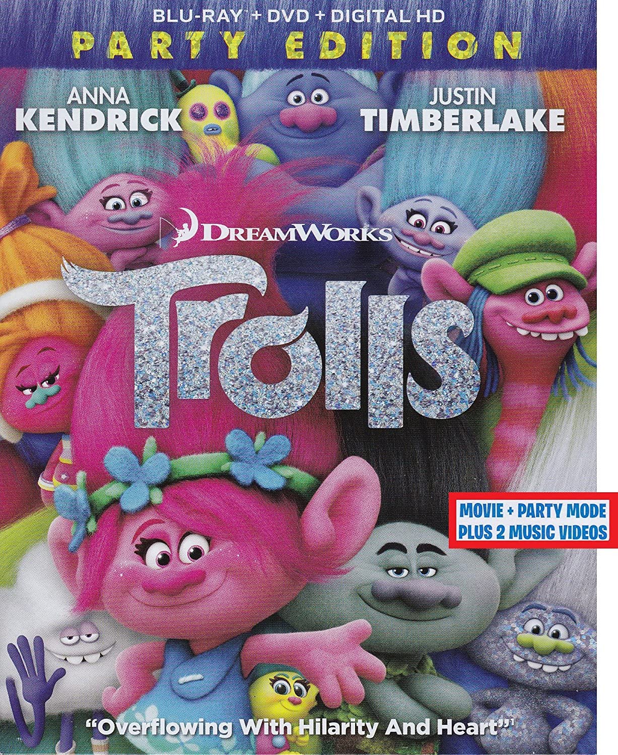Trolls [Blu-ray]: Amazon.ca: Anna Kendrick, Justin Timberlake