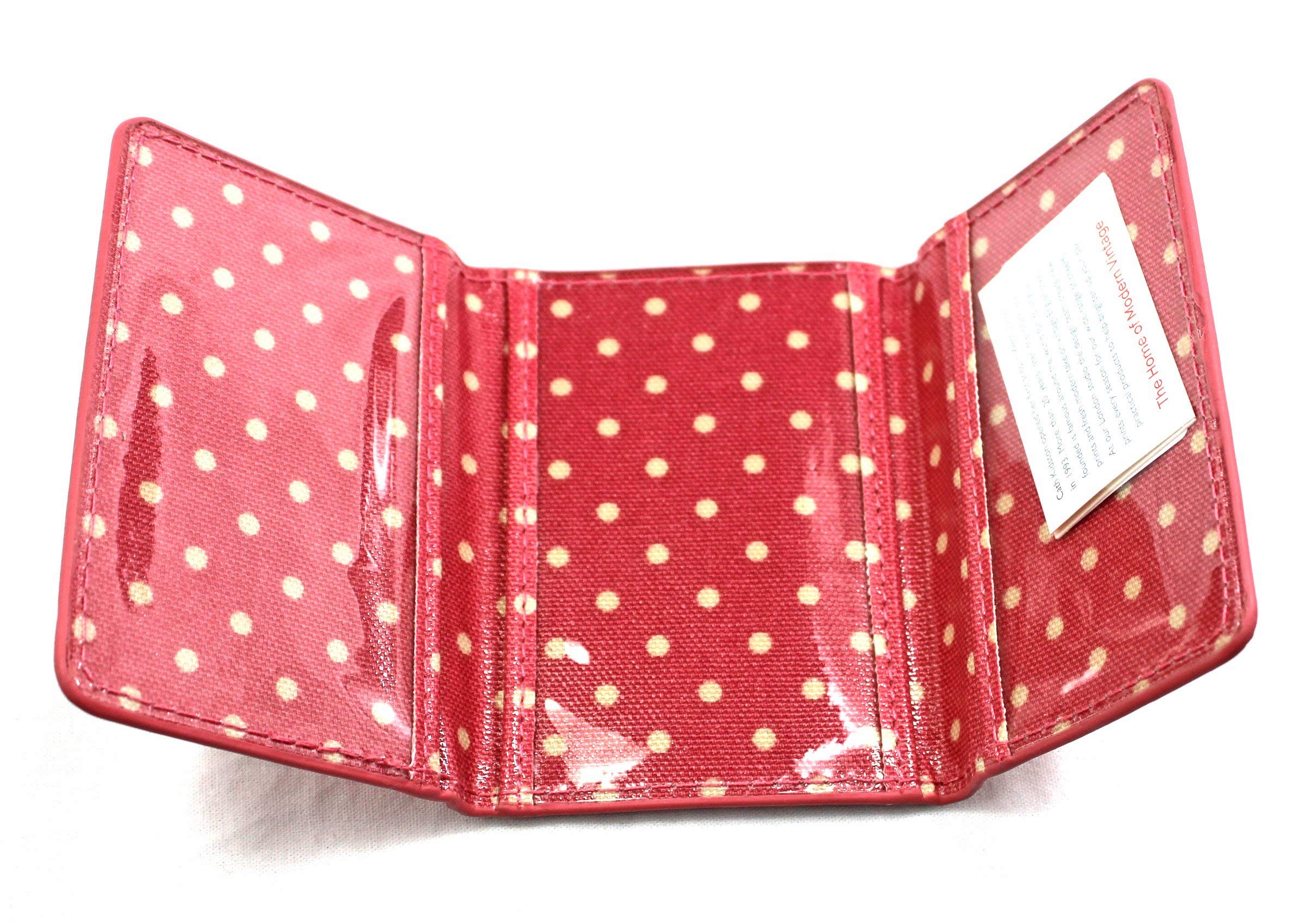 Buy Cath Kidston Trifold Ticket Holder Mini Dot Wallet Card Oyster Bus Train NEW Online at