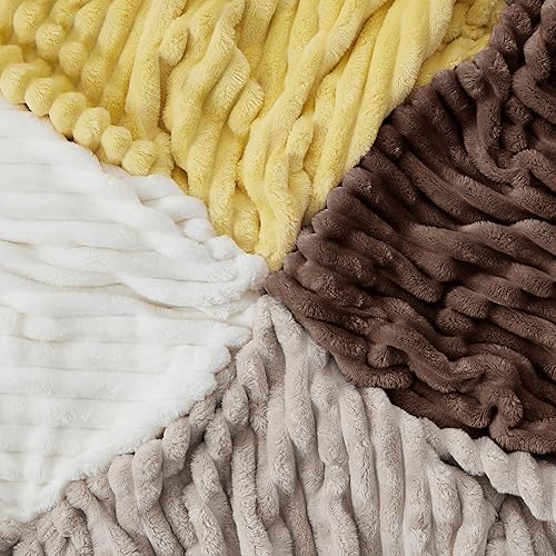 Miniatura 152 de Bedsure GentleSoft Twin Blanket for Couch - Cozy Soft Blankets for Women, Cute Small Fleece Throws for Girls, Light Grey, 60x80 Inches