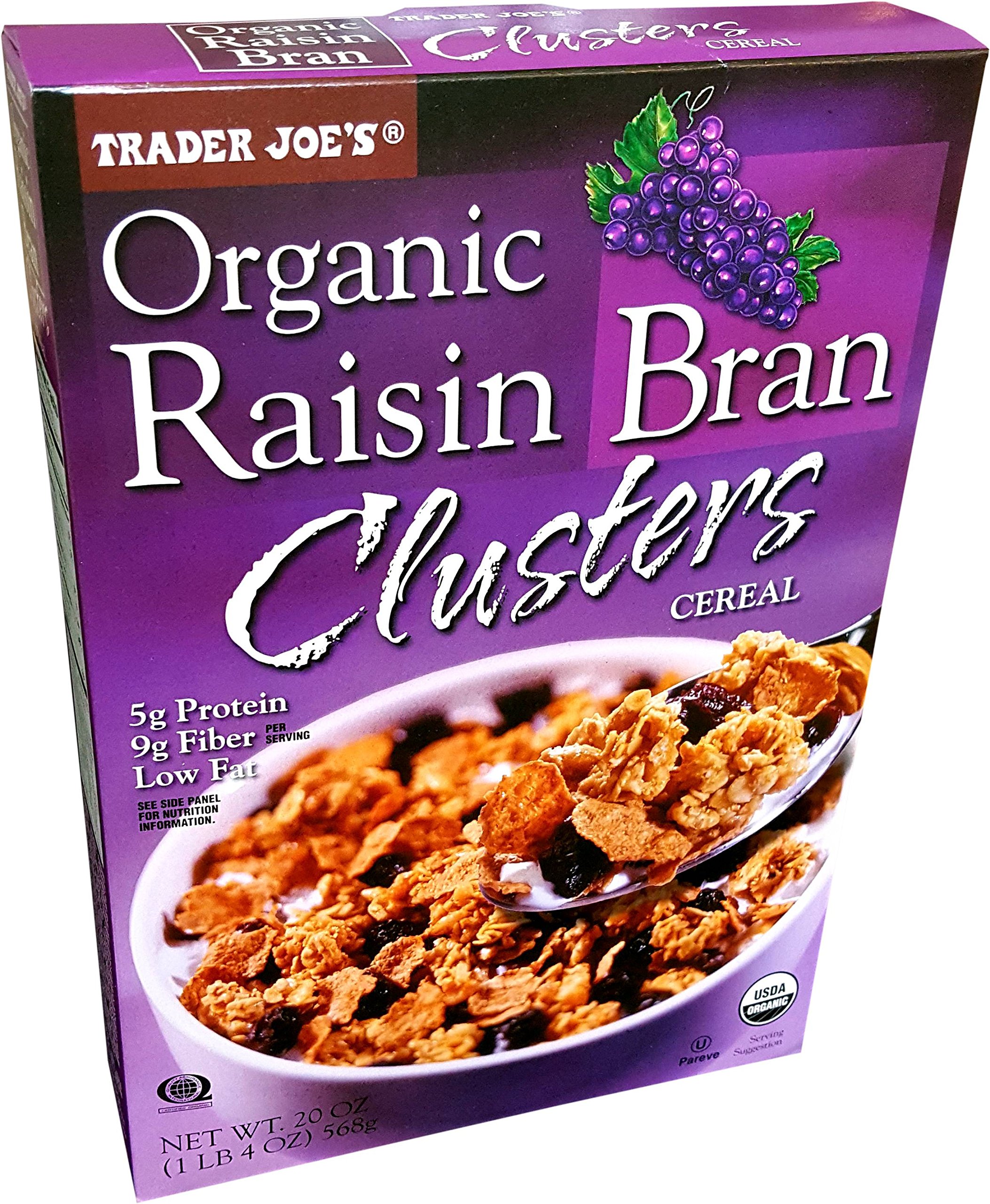 Trader Joe’s Organic Raisin Bran Clusters Cereal