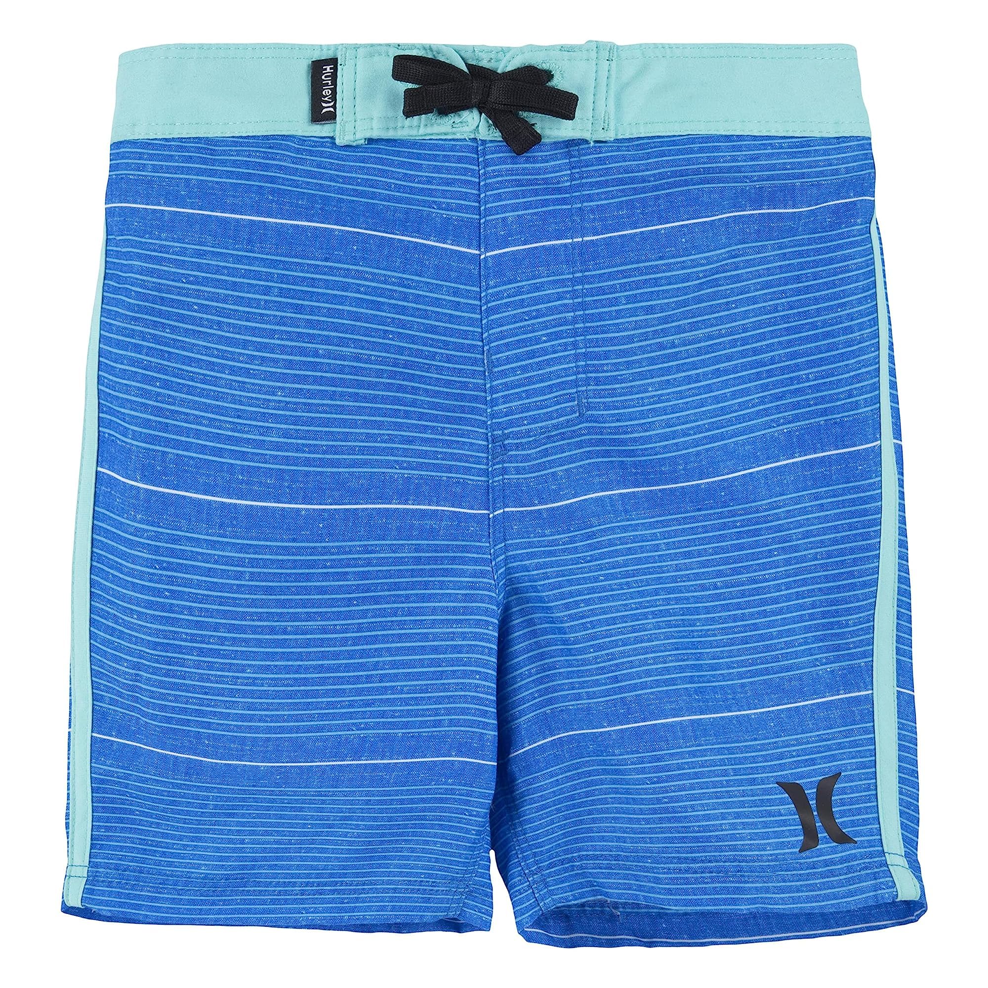 Hurley Boys' Board Shorts, Neptune Blue, 4T
