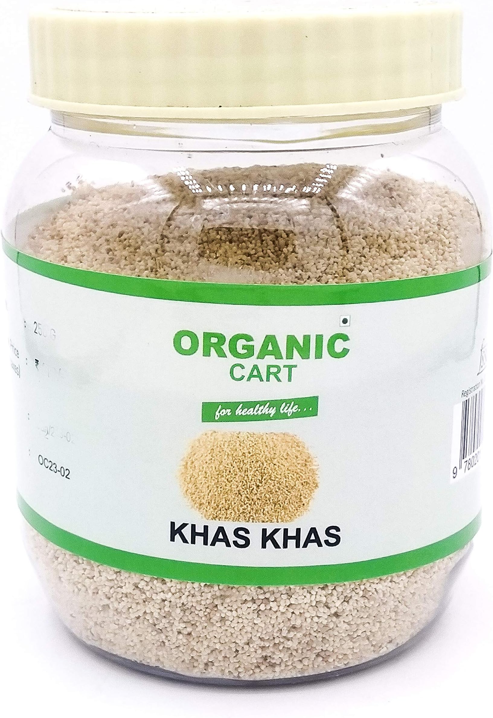 ORGANIC CART Natural Khas Khas/Khus Khus/Posta/Posto Dana/Poppy Seeds (250 Gram) Popular In Pantry