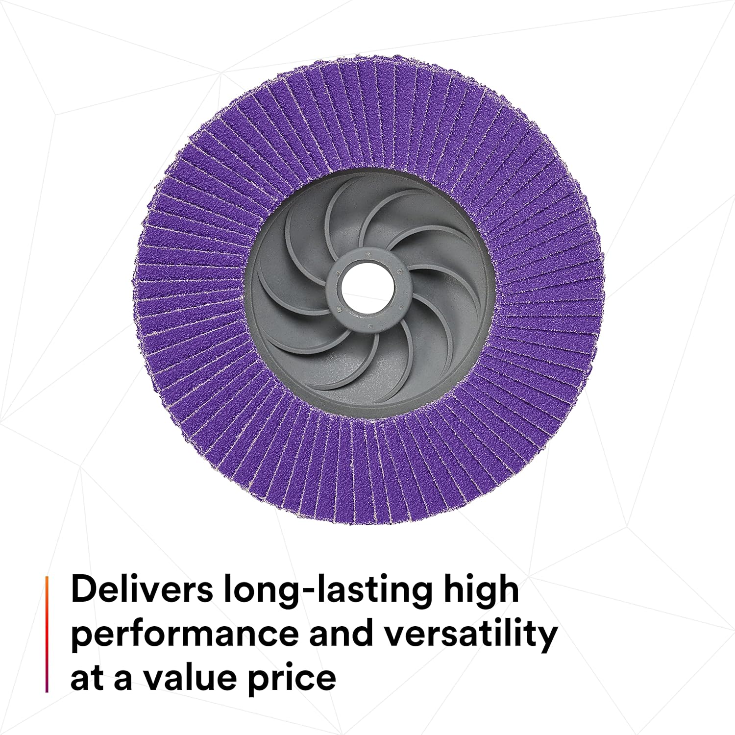 3M Flap Disc 769F, Type 27 Quick Change, 120+, 4-1/2 in x 5/8-11, High Performance Abrasive, Ceramic Precision-Shaped Grain Grinding and Finishing Disc, Carbon Steel, Stainless Steel : Industrial & Scientific