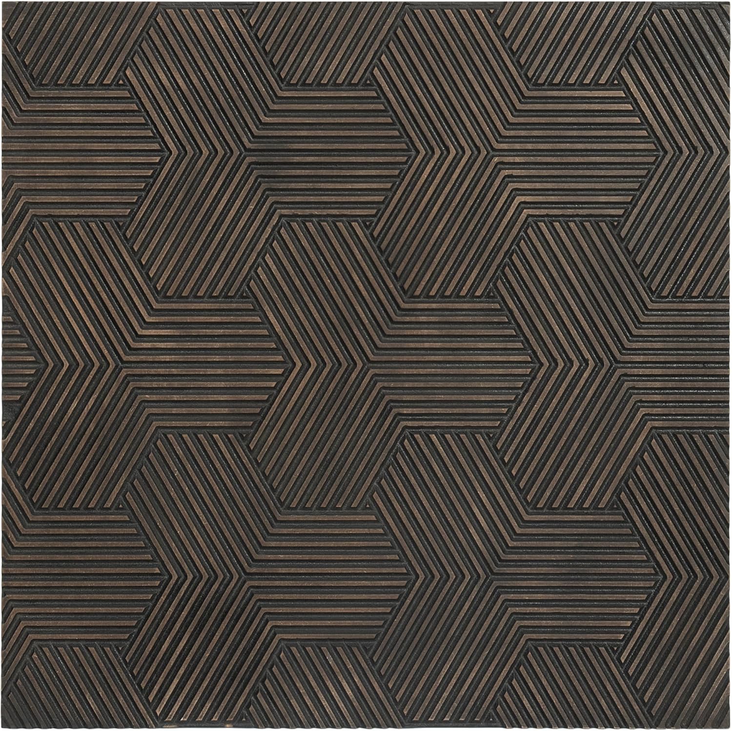 JFY Designs Wall Medallion - Wooden Wall Decor, Hand Carved & Embossed Decorative Wall Sculpture, Boho Farmhouse Wall Art, Perfect for Home, Office or any Living Space