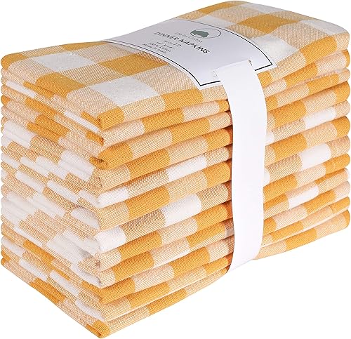 Miniatura 109 de Servilleta de tela de algodón de 18 x 18 pulgadas, color azul, servilletas de uso diario, servilletas de algodón, servilletas de boda, servilletas