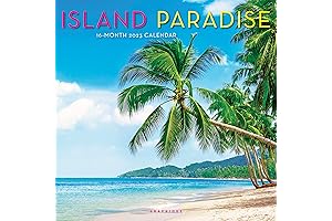 Graphique Island Paradise 2023 Underwater Calendar