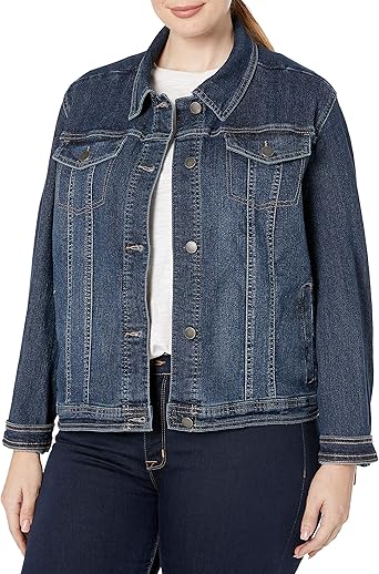 riders by lee indigo women's denim jacket