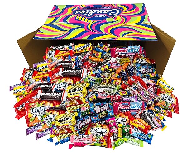 Assorted Classic Candy - Huge PARTY MIX Bulk BOX! 11.50 lbs / 184 oz Classic Individually Wrapped Candies of All Time Am