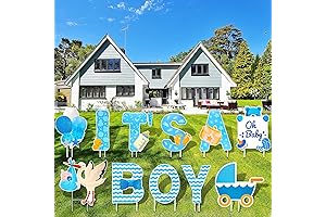 Welcome Home Baby Boy Yard Sign