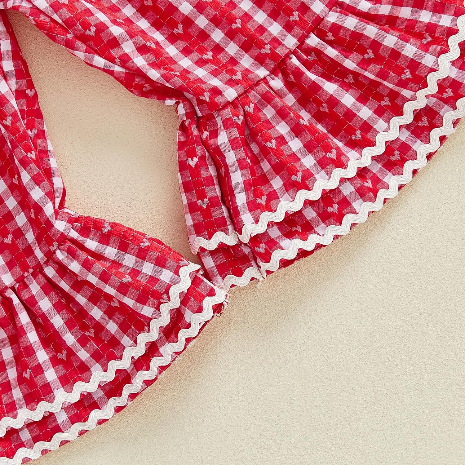 Adobabirl Toddler Baby Girl Easter Outfit Overalls Easter Eggs Bunny Embroidery Romper Flare Pants Bell Bottom Jumpsuit - Image 7