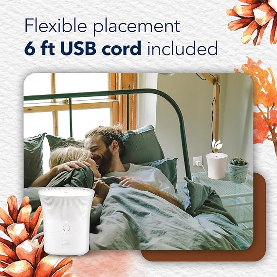 Glade Scent Flow PlugIns Air Freshener, Cashmere Woods, 1 Device+4 Refills