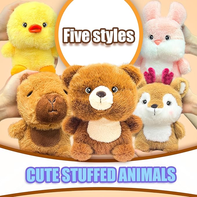 Peluche Oso Marrón Suave para Niños - 7 Pulgadas miniatura 6