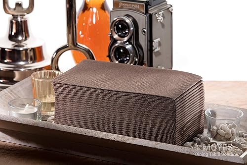 Vista 98 de Servilletas de papel azules Tela desechable de lino como servilletas de cena Toallas de mano Toallas de mano Servilletas de papel suaves