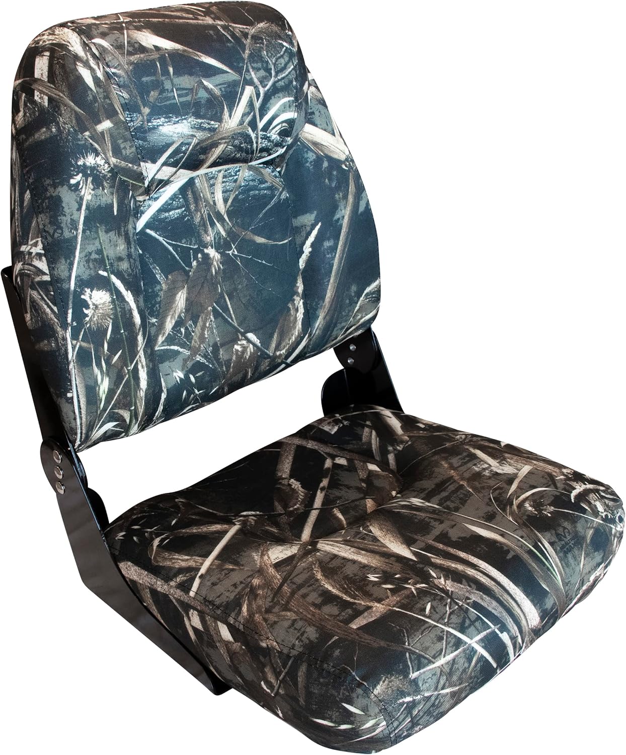 Wise 3058-733 Camo Husky Pro High Back Boat Seat, Realtree Max 5