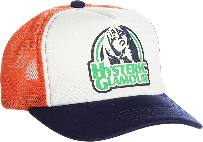 Amazon Co Jp ヒステリックグラマー Hysteric Glamour Woman Aflame Pt メッシュキャップ 0231qh02 ネイビー Free ファッション