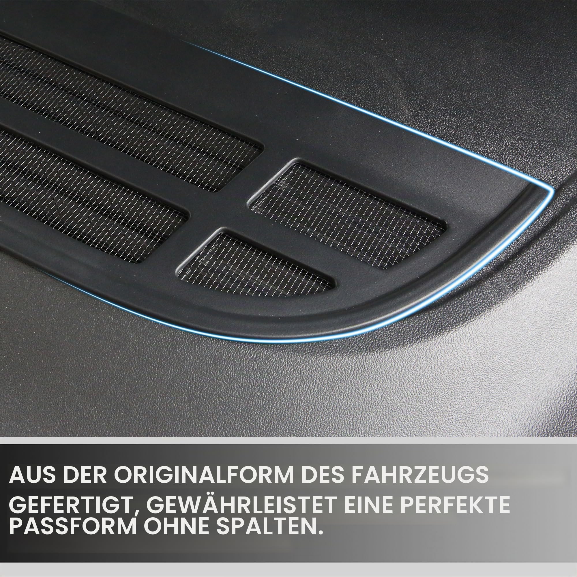 Für Tesla Model Y Juniper 2025 2026 Auto Lufteinlass Schutz Abdeckung, Auto Air Inlet Protect Cover Lufteinlassgitter Schutz, Air Inlet Protect Cover für Tesla Zubehör (Not fit 2026 Standard)