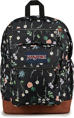 Miniatura 30 de JanSport Mochila genial con funda para laptop de 15 pulgadas, mochila grande para computadora con 2 compartimentos, correas ergonómicas, Coconut,