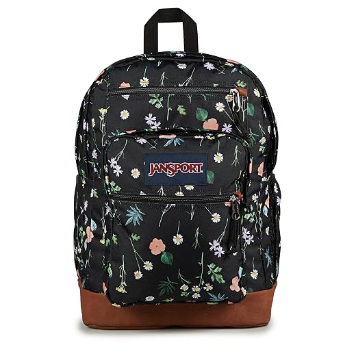 JanSport Cool Backpack with 15-inch Laptop Sleeve, Large Computer Bag Rucksack with 2 Compartments, Ergonomic Straps, Bewitched Blooms