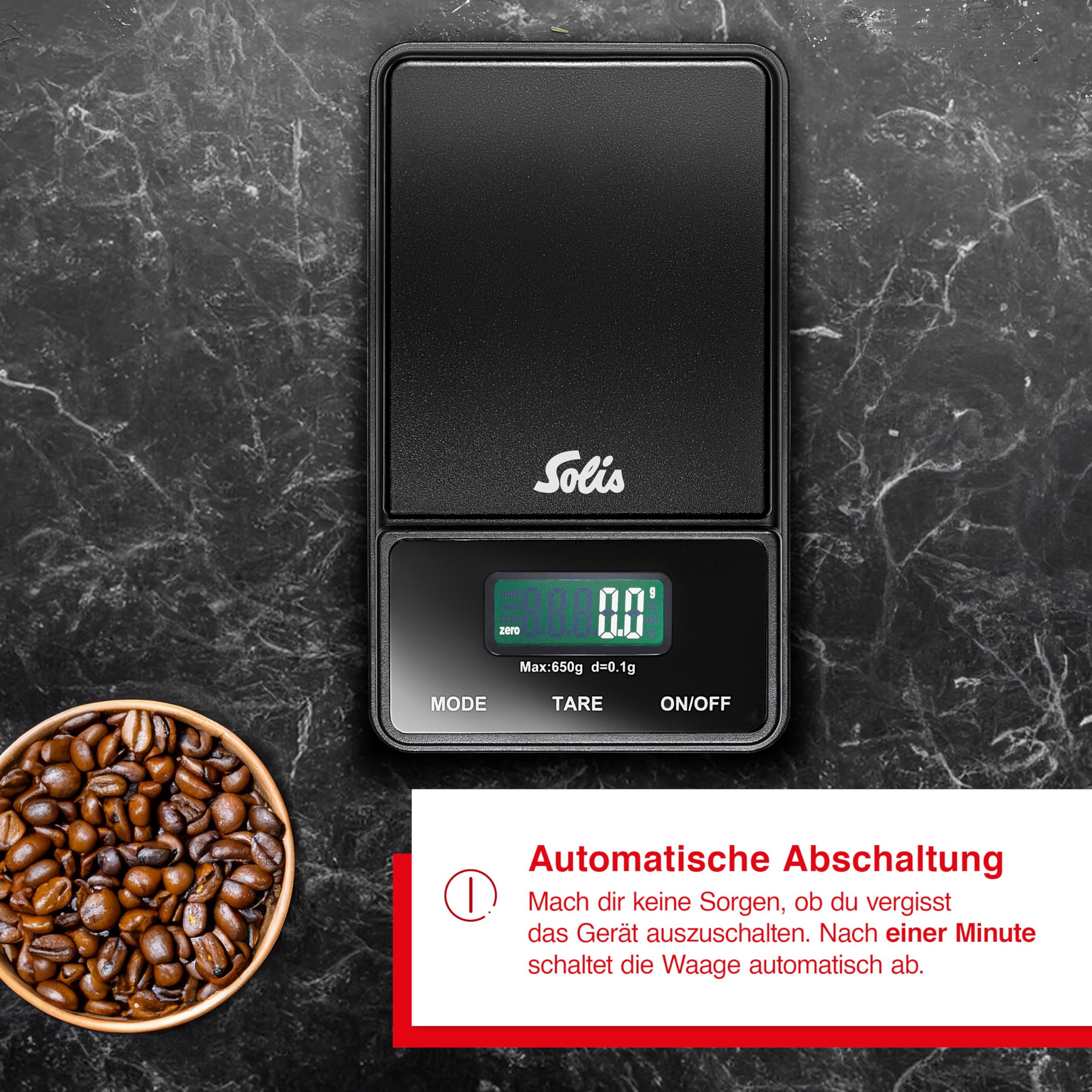 Solis Barista Perfetta Plus silber Set mit Digital Pocket Scale