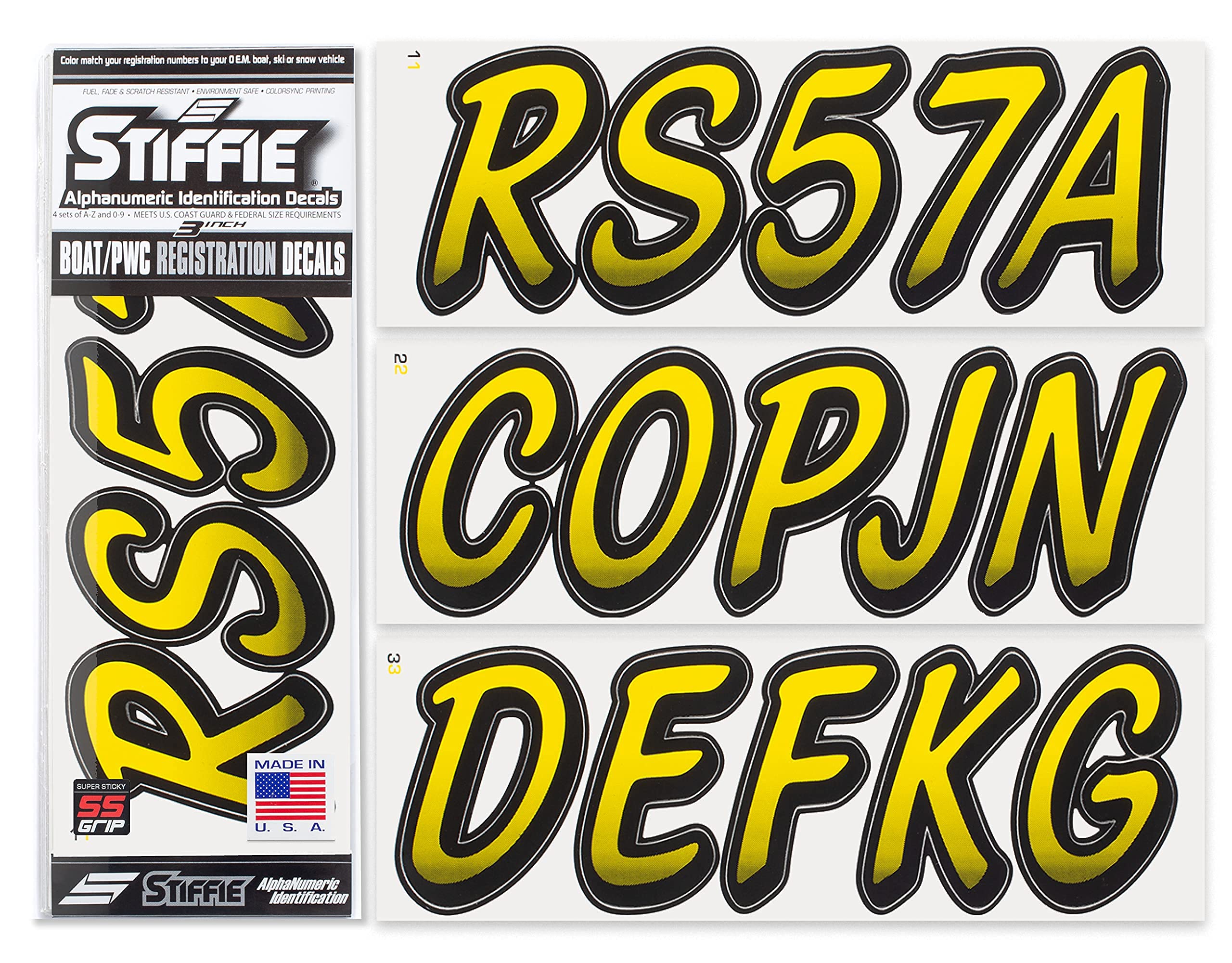Amazon.co.jp: STIFFIE Whiplineパイナップルイエロー/ブラック