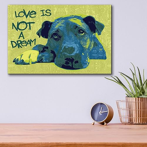 Miniatura 8 de Epic Art 'Love Is Not A Dream' by Dean Russo, Acrylic Glass Wall Art, 16"x12"