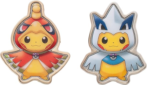 Amazon ポケモンセンターオリジナル ピンズセット ホウオウ ルギアポンチョのピカチュウ おもちゃ雑貨 おもちゃ