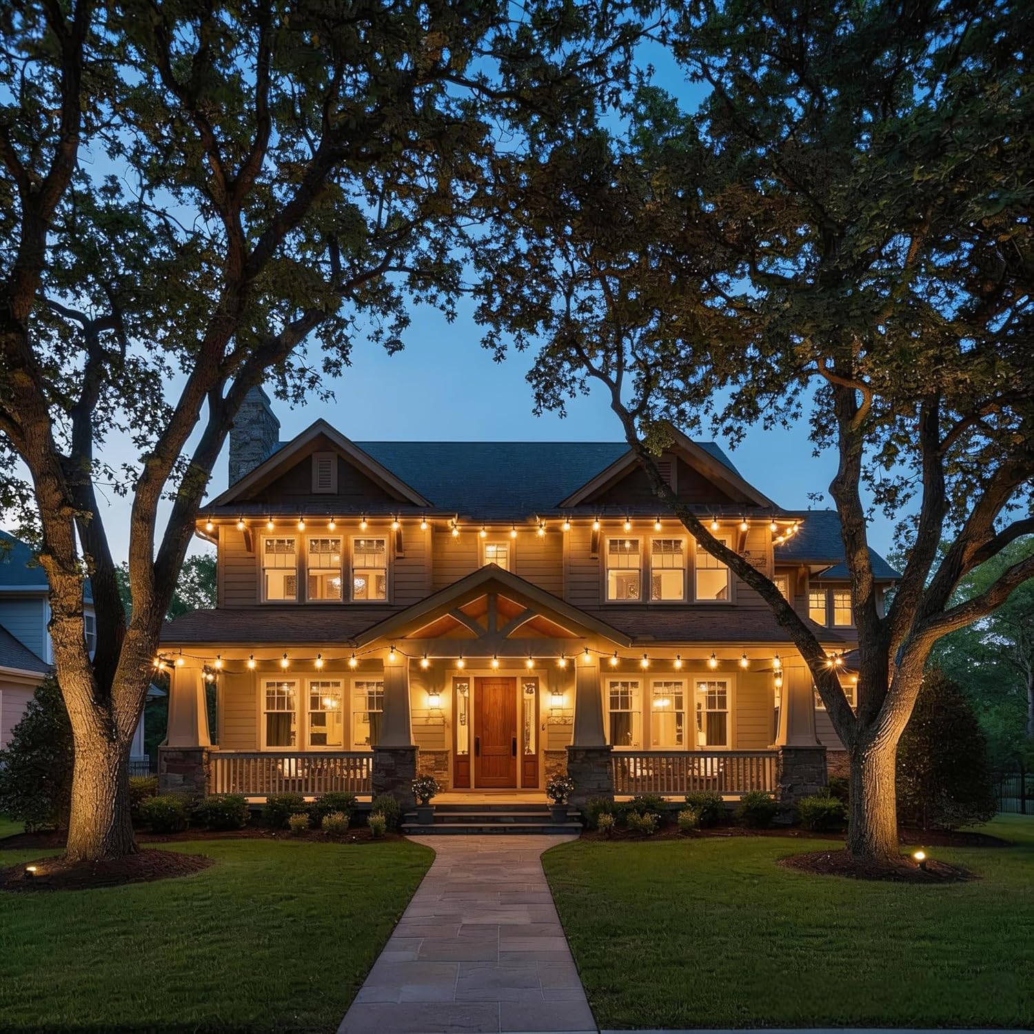 RTTY 150 FT Outdoor String Lights Patio Light for Outside, Waterproof G40 Shatterproof LED Bulbs, Dimmable Hanging Connectable Globe Lighting for Bistro, Backyard, Porch, Balcony, Cafe, Warm White