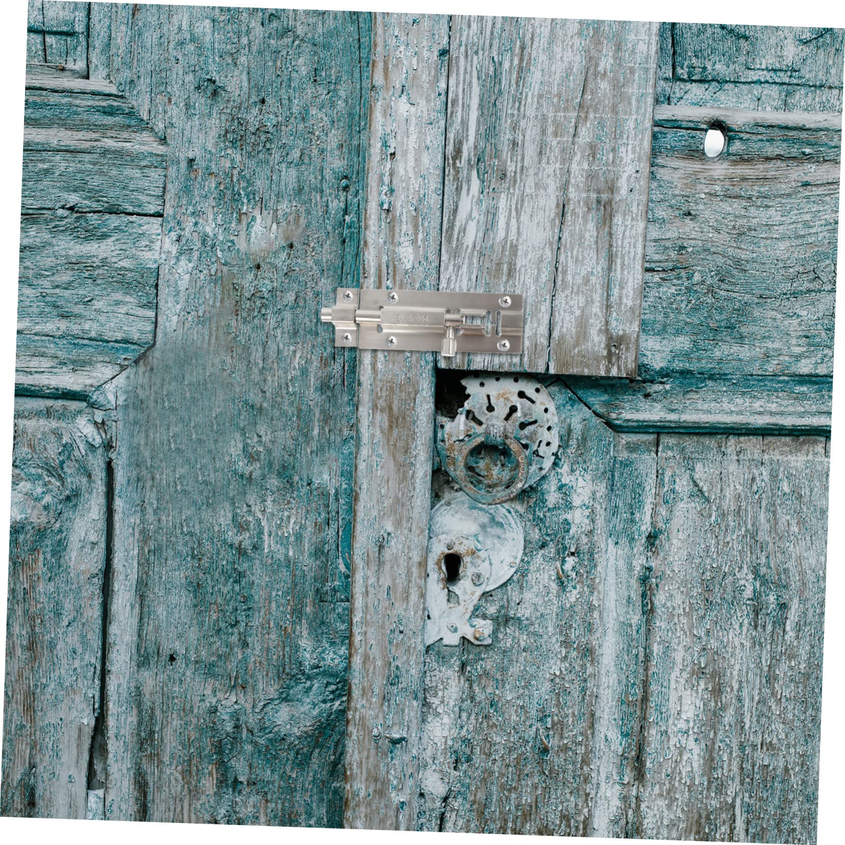 Artibetter 6pezzi Serratura Scorrevole Acciaio Inossidabile Per Sicurezza Di Porte e Armadietti Facile Da Installare e Resistente Alla Chiavistello Per Casa e Hotel